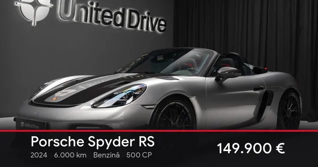 PORSCHE 718 SPYDER RS