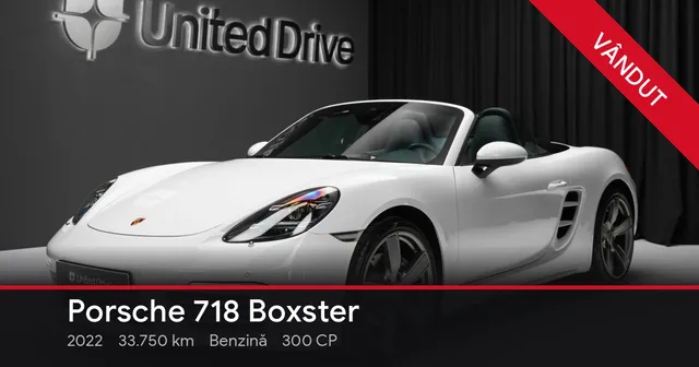 PORSCHE 718 BOXSTER