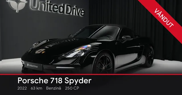 PORSCHE 718 SPYDER