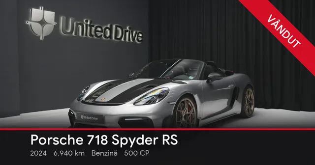 PORSCHE 718 SPYDER RS