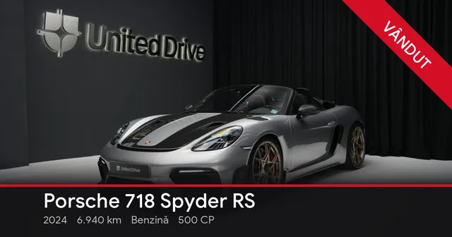 PORSCHE 718 SPYDER RS