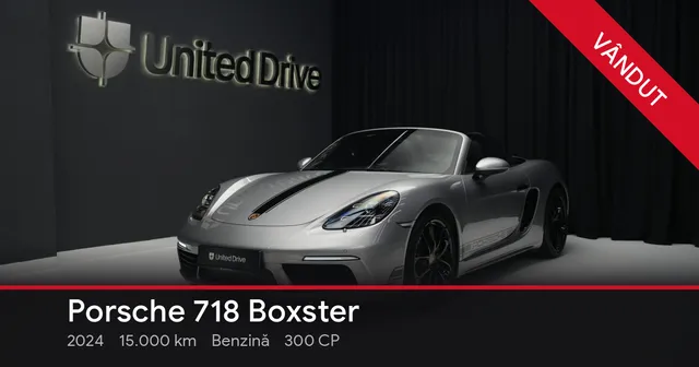 PORSCHE 718 BOXSTER